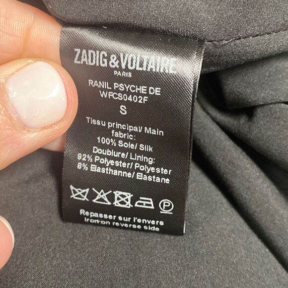 ZADIG & VOLTAIRE Ranil Psyche Deluxe Dress
Size Small NEW - Picture 11 of 12